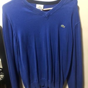 Lacoste v-neck sweater